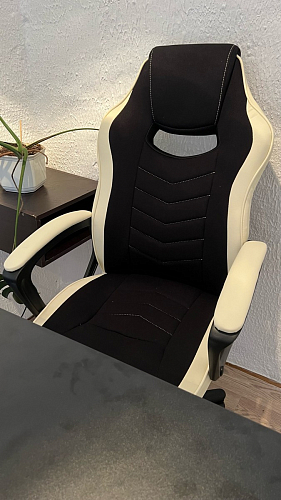 Компьютерное кресло Gamer черное / серое фото покупателя 135