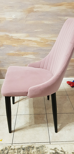 Стул на металлокаркасе Kora green / black фото покупателя 166