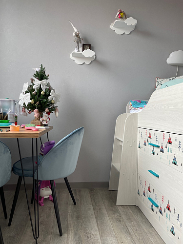 Стул на металлокаркасе Dodo blue фото покупателя 13