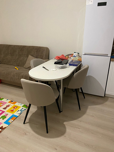 Стул на металлокаркасе Gabi latte / gold / black фото покупателя 658