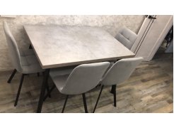 Стул на металлокаркасе Чилли черный фото покупателя 106