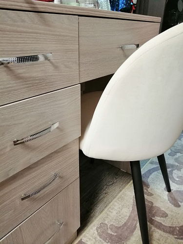 Стул на металлокаркасе Gabi gray / black фото покупателя 324