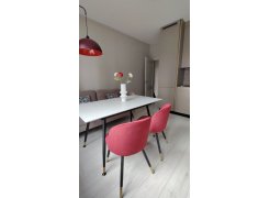 Стул на металлокаркасе Gabi 1 light purple / black фото покупателя 601