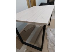 Стол Лота Лофт 120 25 мм дуб делано темный / черный матовый фото покупателя 439