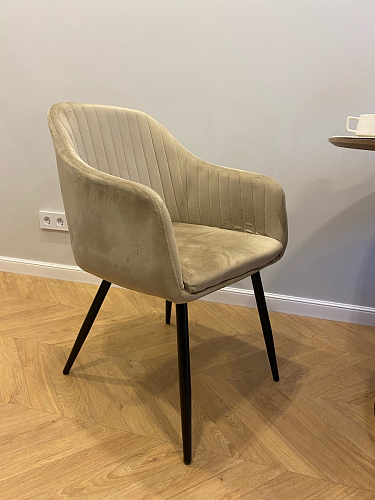 Стул на металлокаркасе Slam синий фото покупателя 62