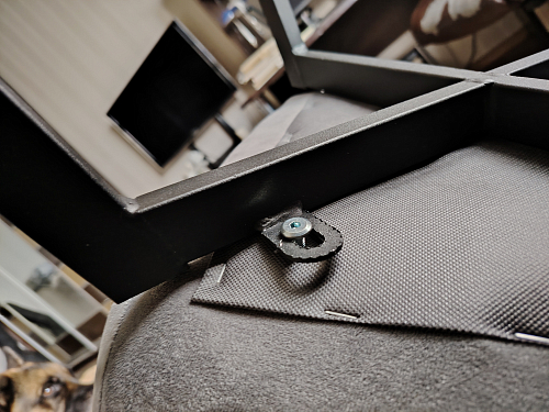 Стул на металлокаркасе Чилли К черный / зеленый фото покупателя 666