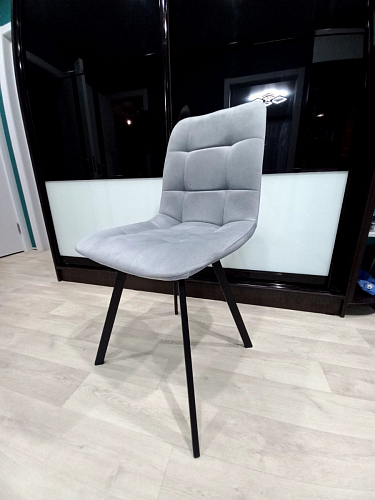 Стул на металлокаркасе Чилли бежевый / белый каркас фото покупателя 803