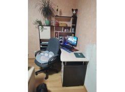 Стол компьютерный Джаз-15 белый правый фото покупателя 46