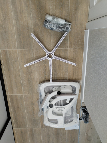 Компьютерное кресло Konfi dark gray / pink / white фото покупателя 181