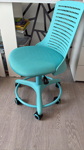 Компьютерное кресло Kiddy ткань серый фото покупателя 5