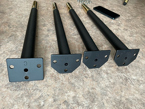 Стул на металлокаркасе Gabi 1 темно-серый / черный фото покупателя 32