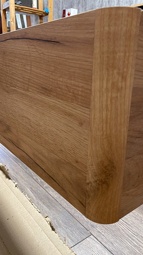 Двуспальная кровать Клауд 160х200 парящая дуб крафт золотой / антрацит фото покупателя 537