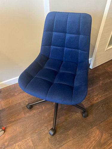 Компьютерное кресло Честер экокожа бежевая / белый фото покупателя 30