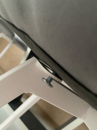 Стул на металлокаркасе Чилли К светло-серый велюр / черный каркас фото покупателя 1023