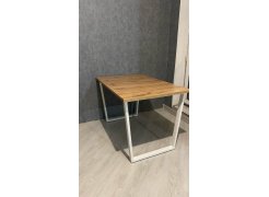 Деревянный стол Лота Лофт 120(160)х75 черный матовый / бетон светлый фото покупателя 593