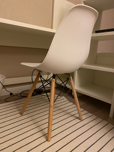 Пластиковый стул Eames PC-015 серый фото покупателя 97