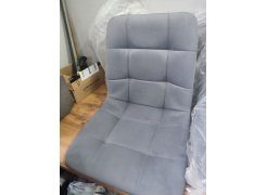 Стул на металлокаркасе Чилли светло-серый / черный фото покупателя 540