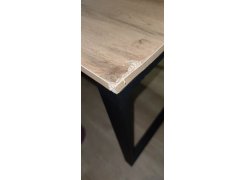 Письменный стол Битти Лофт 116х60х75 дуб вотан / черный матовый фото покупателя 128