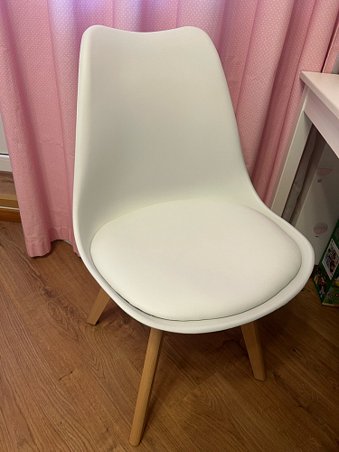 Стул Bonuss blue / wooden legs фото покупателя 150