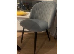 Стул на металлокаркасе Gabi 1 gray / black фото покупателя 273