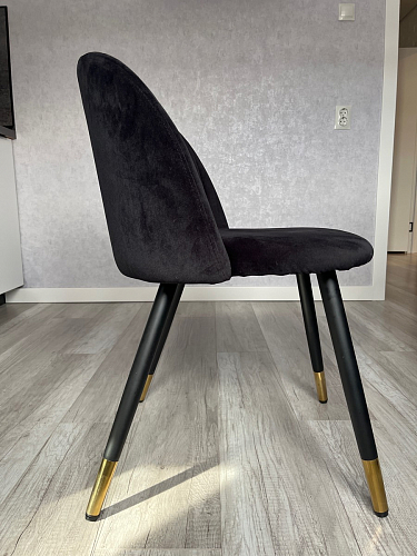 Стул на металлокаркасе Gabi wine red / black фото покупателя 561