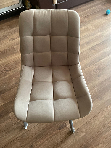 Стул на металлокаркасе Челси К крутящийся бирюзовый / черный фото покупателя 69