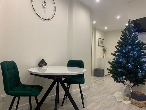 Стул на металлокаркасе Чилли зеленый / белый каркас фото покупателя 667