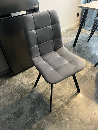 Стул на металлокаркасе Чилли бирюзовый / черный фото покупателя 989