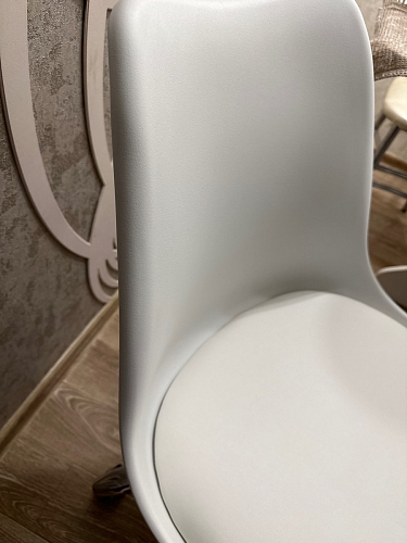 Компьютерное кресло Kolin с подушкой clear / white фото покупателя 371
