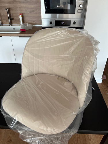 Стул на металлокаркасе Gabi gray / black фото покупателя 450