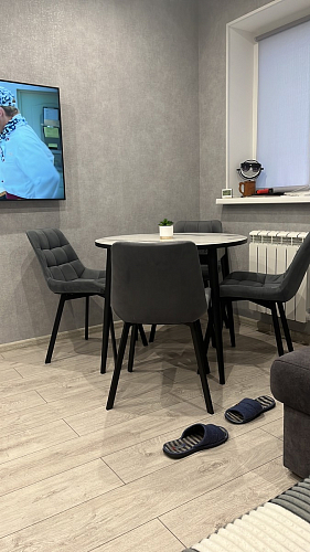 Комплект стульев Форт 4 шт кирпичный / чёрный фото покупателя 85