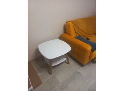 Журнальный столик Калифорния Хадсон белый фото покупателя 2