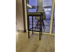 Барный стул Лофт кожзам d1 / черный матовый фото покупателя 78