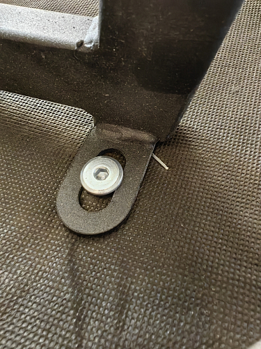 Стул на металлокаркасе Чилли синяя ткань / белый фото покупателя 688