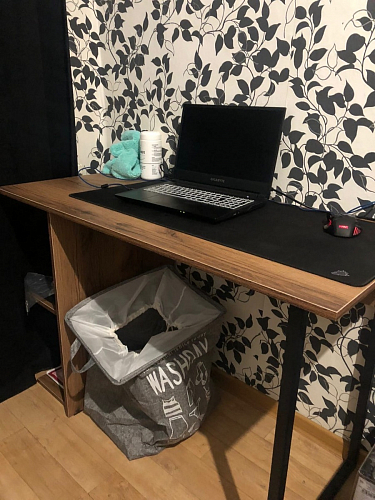 Письменный стол Челси Лофт дуб делано светлый / белый матовый фото покупателя 1