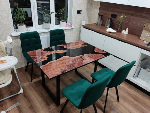 Комплект стульев Чилли 2 шт бежевый / черный фото покупателя 228