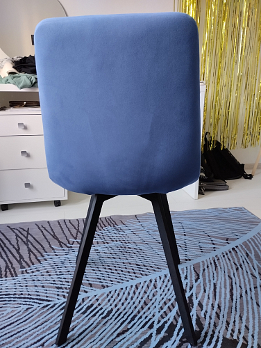 Стул на металлокаркасе Чилли бирюзовый / белый фото покупателя 95