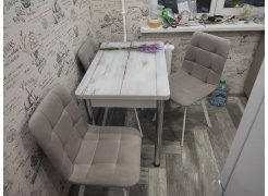 Стул на металлокаркасе Чилли черный фото покупателя 250