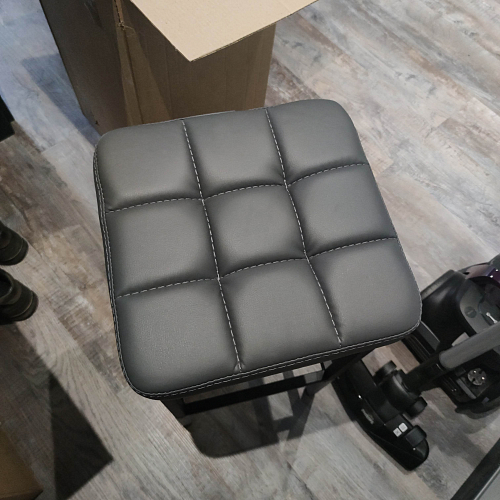 Барный стул Лофт ткань канди крем / черный матовый фото покупателя 108