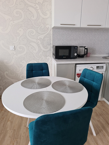 Стул на металлокаркасе Чилли темно-серый / черный каркас фото покупателя 192