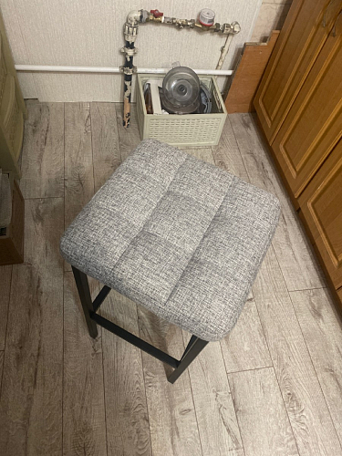 Барный стул Лофт катания лаванда / белый матовый фото покупателя 279