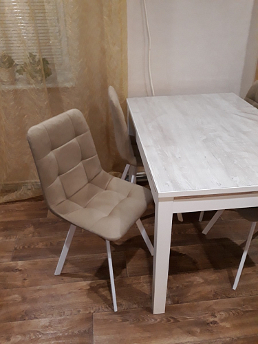 Комплект стульев Чилли 2 шт бежевый / черный фото покупателя 993