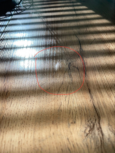 Стол Лота Лофт 120 32 мм бетон / черный матовый фото покупателя 100