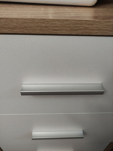 Стол компьютерный КСТ-16 бетон / белый фото покупателя 122