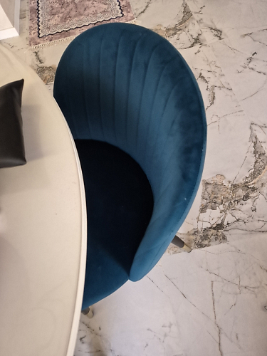 Стул на металлокаркасе Gabi 1 light purple / black фото покупателя 615