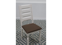 Деревянный стул Vengen butter white / brown из шоурума 2