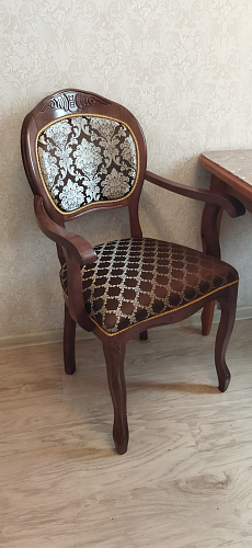 Деревянный стул Лауро орех / ромб фото покупателя 8