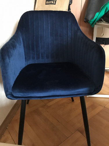 Стул на металлокаркасе Slam champagne фото покупателя 17