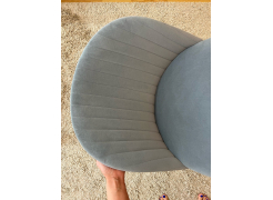 Стул на металлокаркасе Gabi 1 light blue / black фото покупателя 49