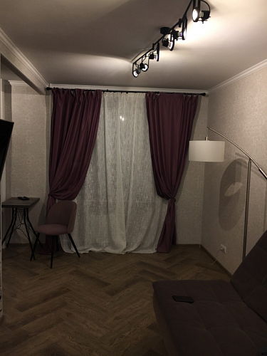 Стул на металлокаркасе Gabi 1 light purple / black / gold фото покупателя 98